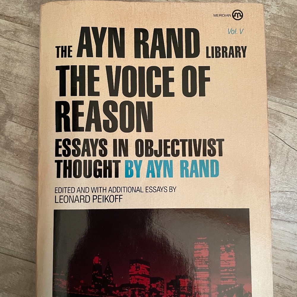 ⭐️3/$15 ⭐️ Ayn Rand - The Voice of Reason